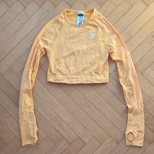 Gymshark Marigold Yellow Vital Long Sleeve Crop Top